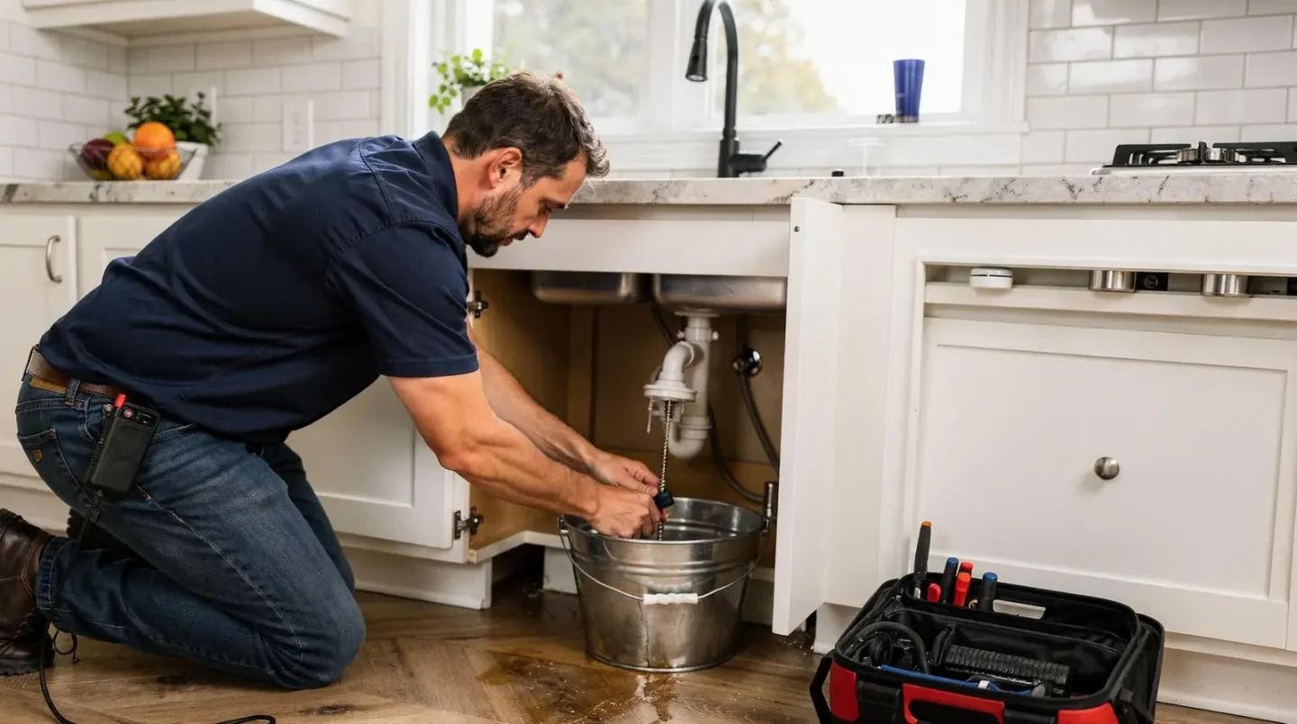 When drains back up, quick attention matters because a backup often signals a developing leak