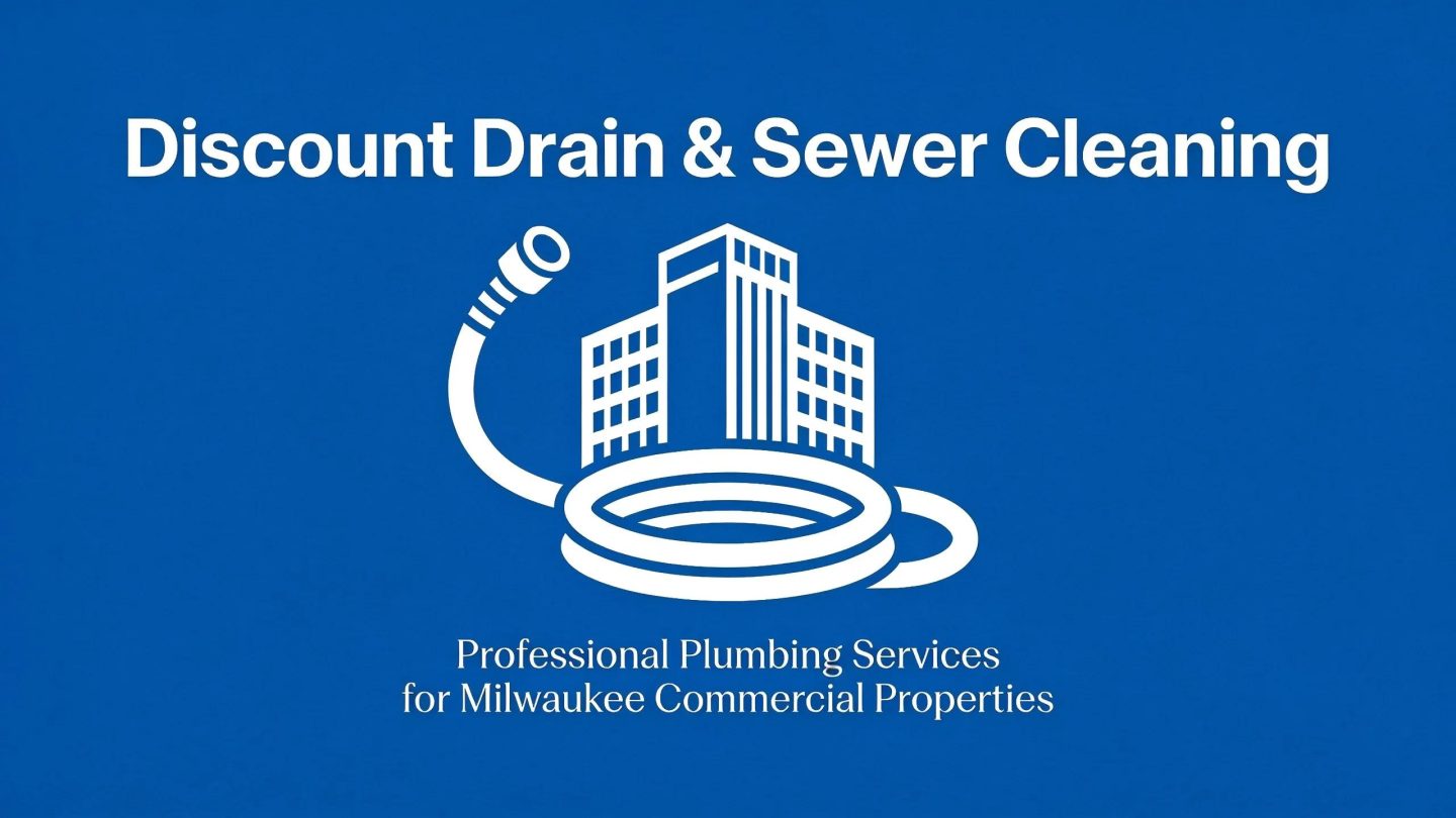 Discount Drain & Sewer Cleaning provides professional plumbing services designed to help Milwaukee commercial properties