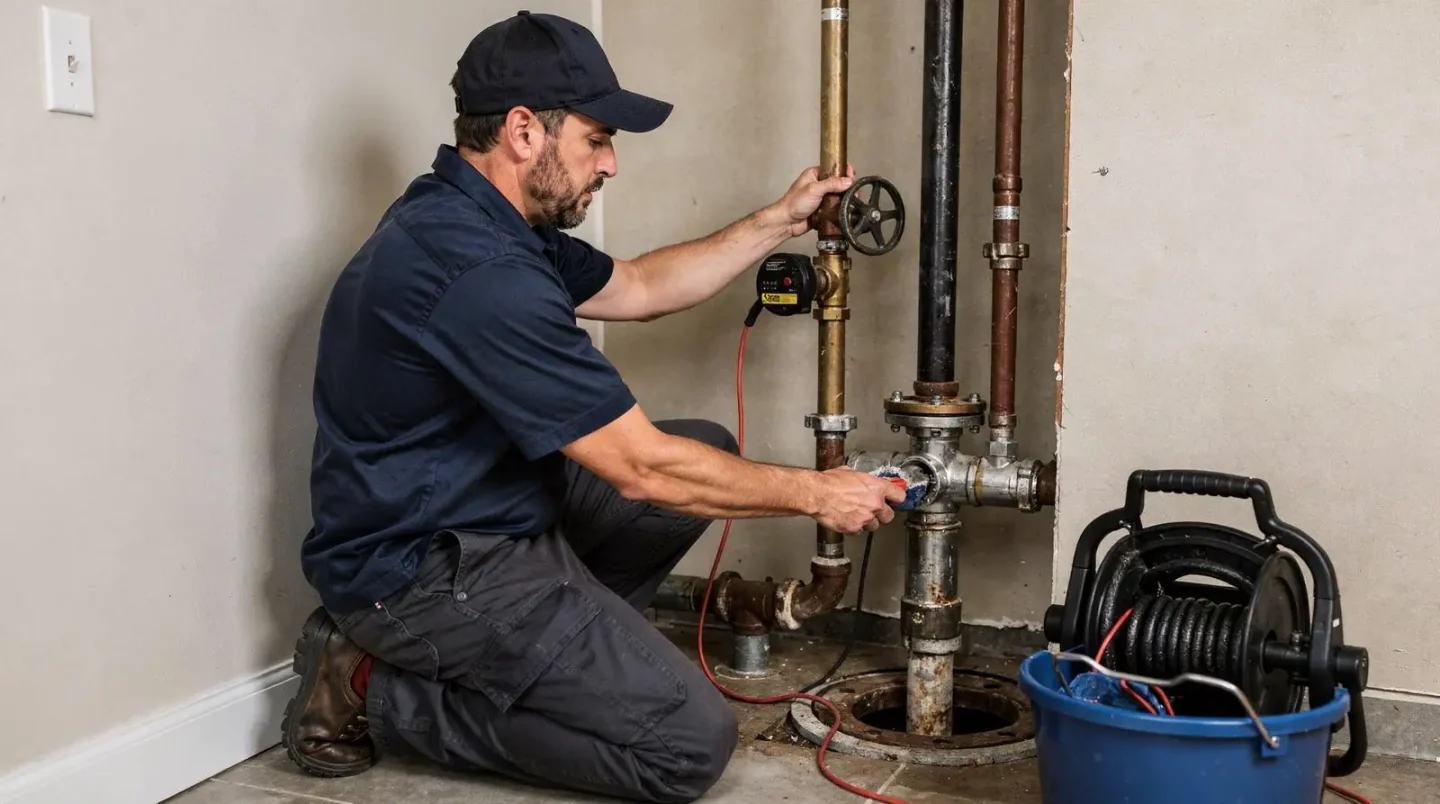 Plumbing service addresses the water supply side of a home or business.; Sewer and drain